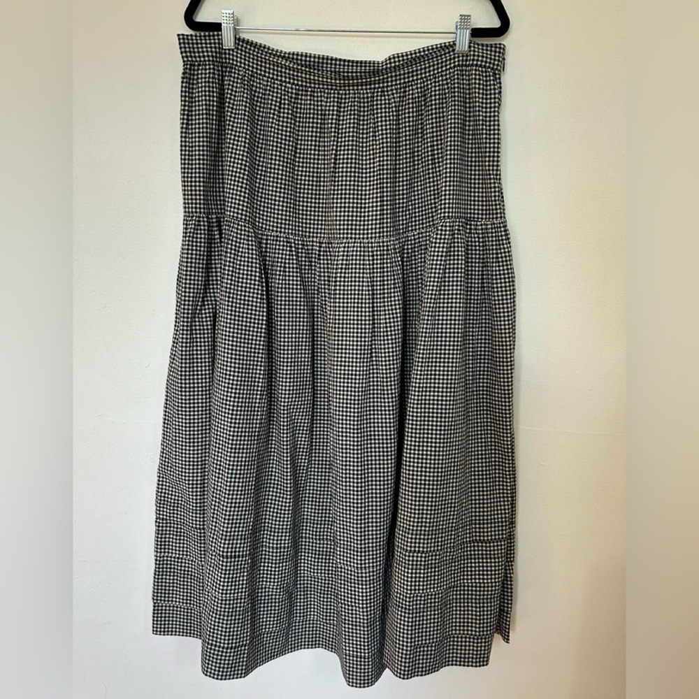 Doên Sebastiane Skirt in Gingham Sz XL - Picture 3 of 6